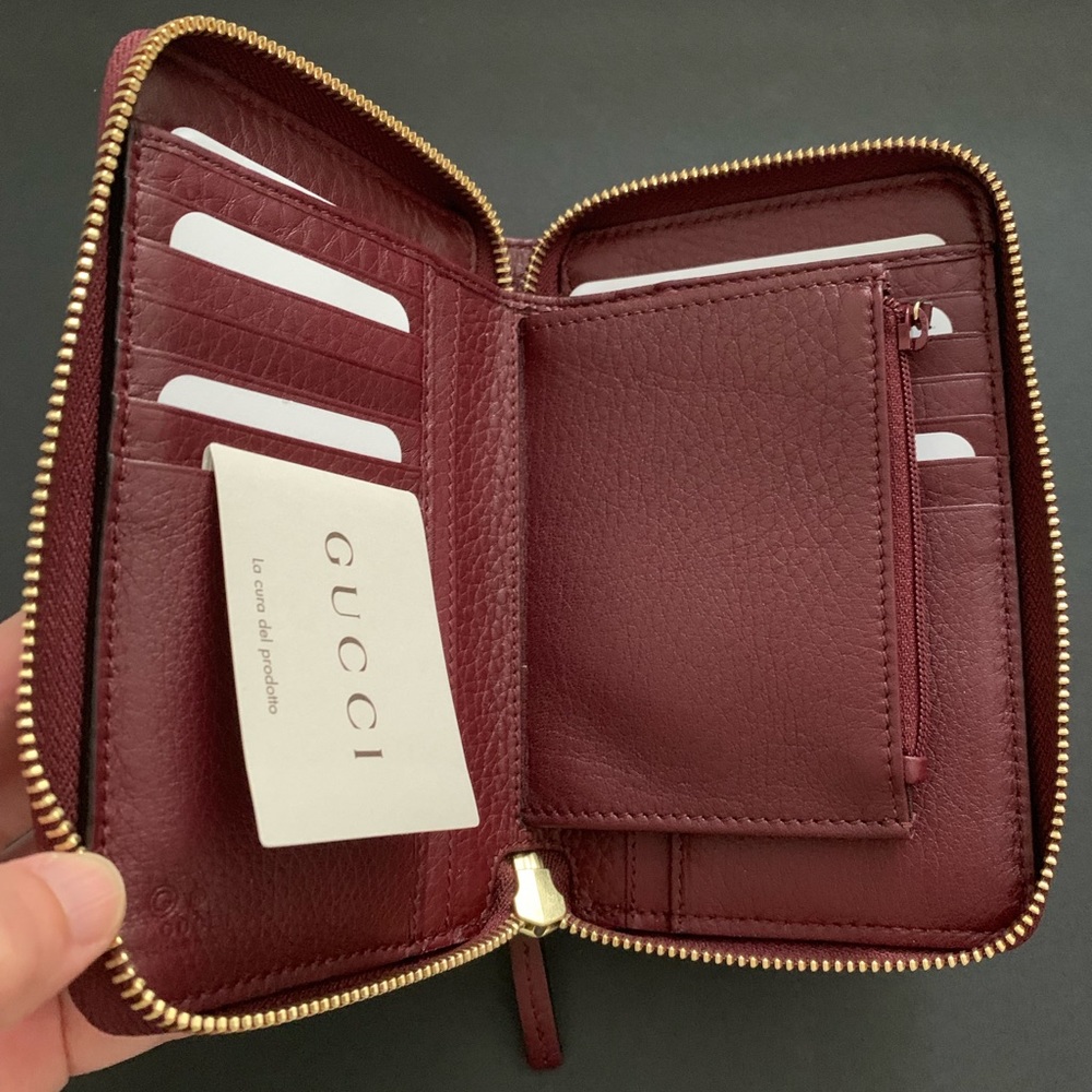 Gucci Burgundy Wallet - Picture 2 of 7
